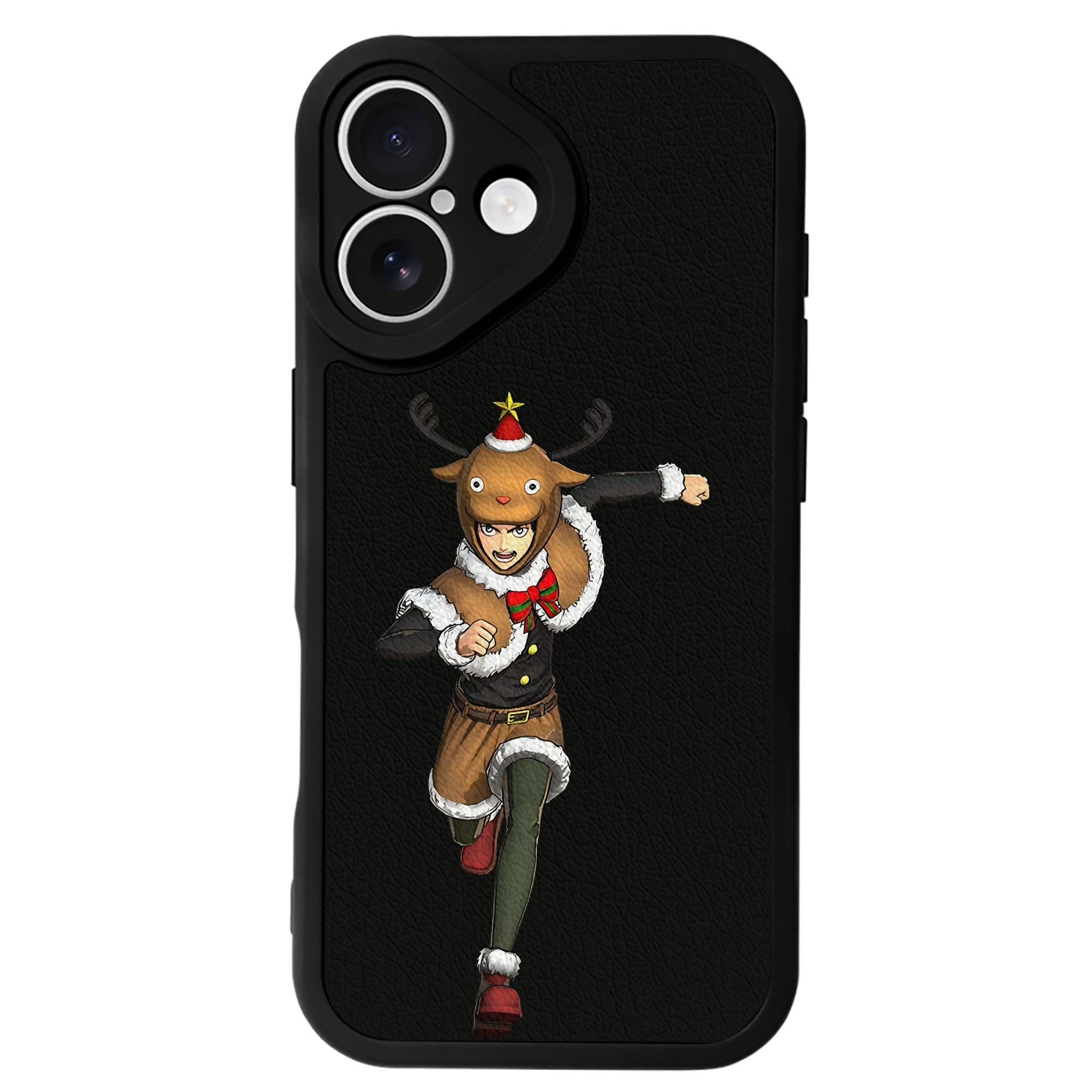 （画像用） 進撃の巨人 エレン･イェーガー Attack on Titan Eren Jäger 【iPhone 16シリーズ対応】シリコンスマホケース（レザー調） 材質：シリコン